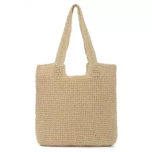 Straw Beach Bag