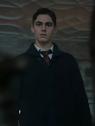 Young Sherlock 2026 Hero Fiennes Tiffin Cardigan