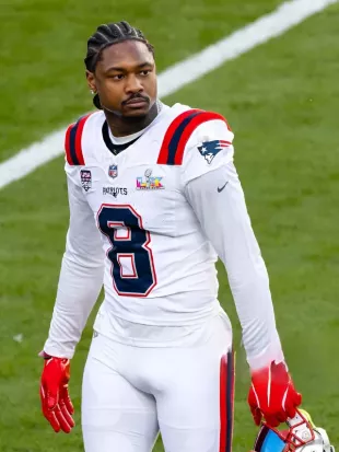 WR Stefon Diggs Super Bowl LX Seahawks vs Patriots Jersey