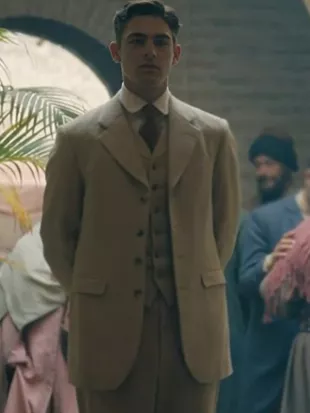 Young Sherlock Hero Fiennes Tiffin Suit