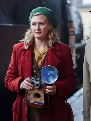 The Swedish Connection 2026 Sissela Benn Red Coat