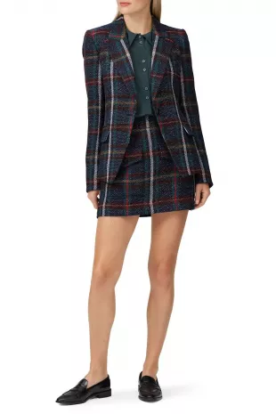 Zane Plaid Dickey Jacket