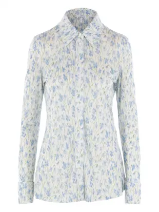 Floral Silk BLouse