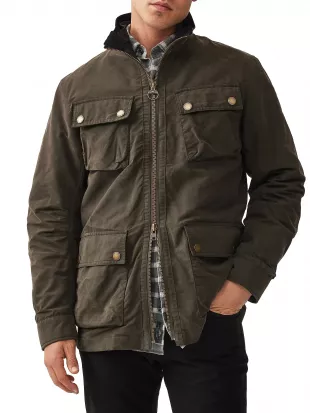 Aberdeen Waxed Cotton-Blend Jacket