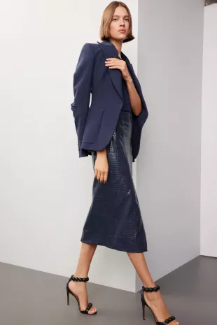 Salma Skirt in Dark Navy