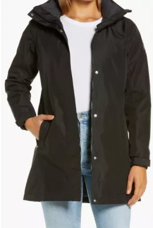 Aden Hooded Waterproof Insulated Rain Jacket