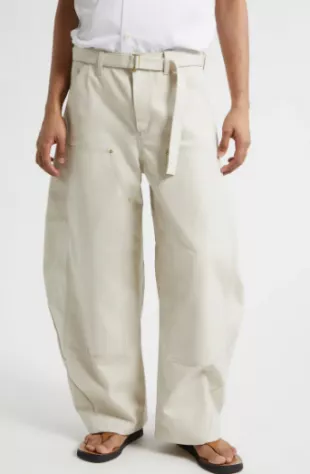 Canvas Carpenter Pants