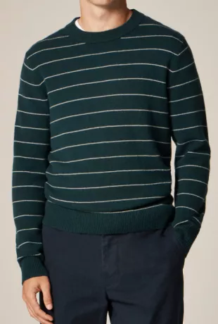 Midweight Cashmere Crewneck Sweater