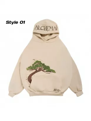 Alchemai Tree Of Life Printed Hoodie