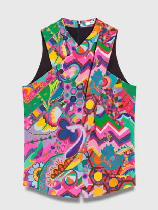 Elsbeth S03 Carrie Preston Wrap Neck Top