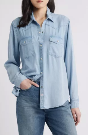 Remi Denim Button Up Shirt