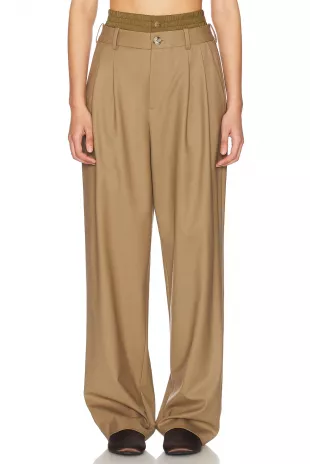 Double Waistband Pant
