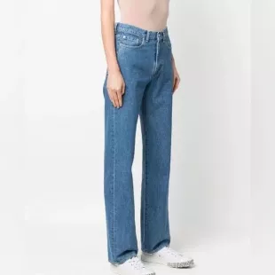 High Rise Straight Leg Jeans