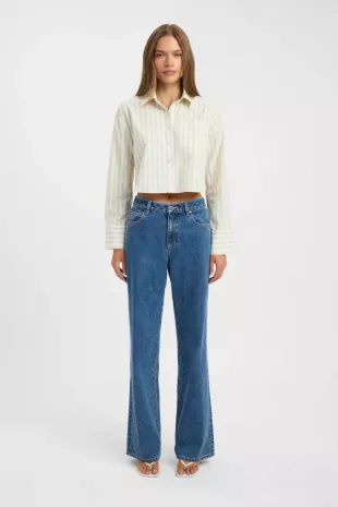 Freddy Stripe Boxy Shirt