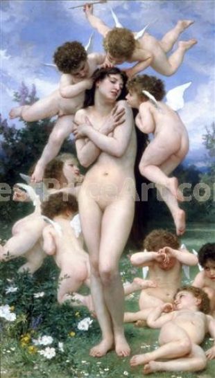 The Return of Spring by William Adolphe BOUGUEREAU