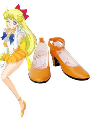 Chaussures de Cosplay Minako Aino de Sailor Moon Halloween