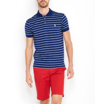 Polo en coton Pima Slim Fit  - Polo Ralph Lauren