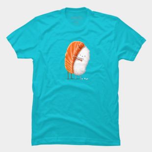 Sushi Hug T Shirt By Andremullerdko