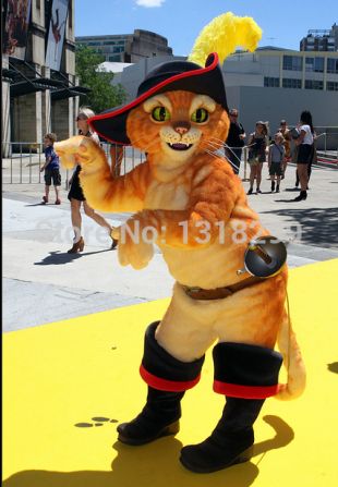 The Costume Of Puss In Boots In The Animated Film Shrek Spotern