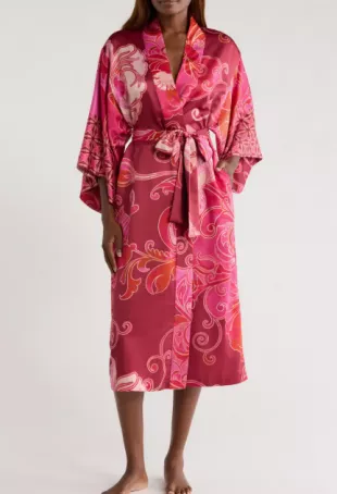 Deco Satin Robe