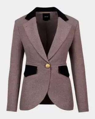 Seamed Blazer