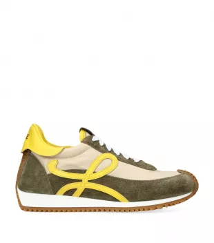 Suede Flow Runner Sneakers