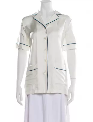 Short Sleeve Pajam Shirt