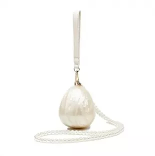 Banquet Pearl Chain Diagonal Cross Handbag