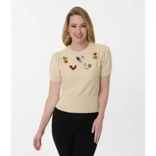 Women's Embroidered Sweater