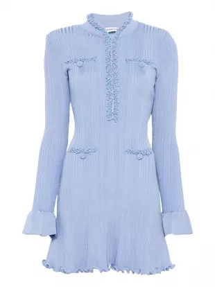 Ruffled Minidress