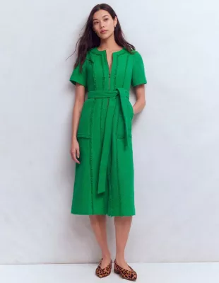 Ruth Zip Texture Dress