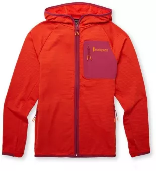 Otero Fleece Full Zip Hooded Jacket