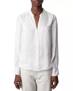 Twina Satin Blouse