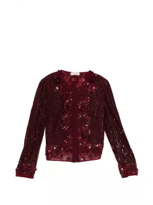 Sequin-embellished Jacket