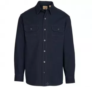 Flex Stonewash Canvas Long-Sleeve Shirt