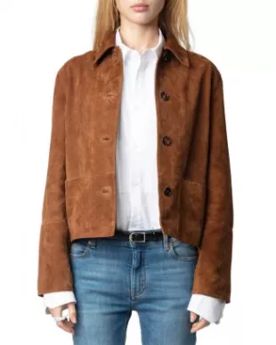 Lessa Suede Jacket