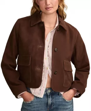 Suede Leather Jacket