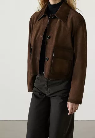 Pre-owned Leather Jacket