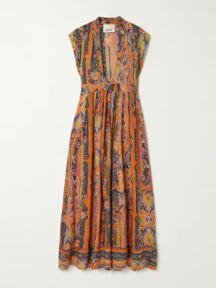 Paisley Midi Dress