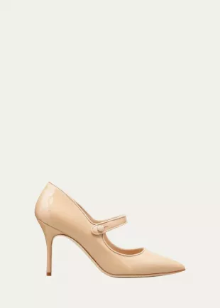 Patent Leather Mary Jane Pumps