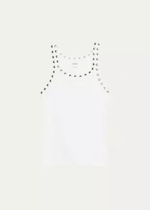 Studded Ribbed Tank