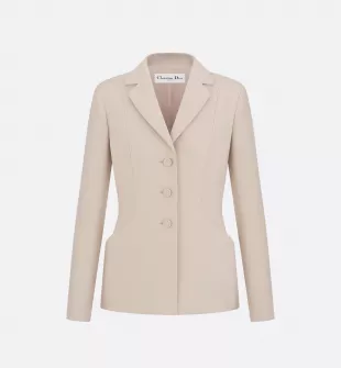 30 Montaigne Bar Jacket in White