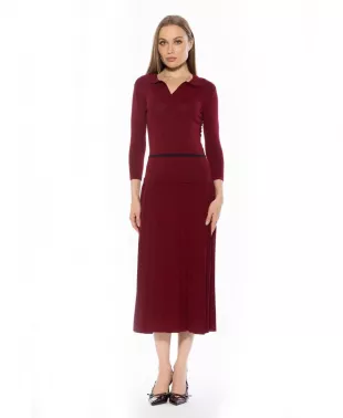 Dodo Bar Or - Maya Cut-Out Knit Dress In Yellow
