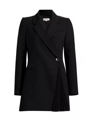 Callen Pleated Mini Dress