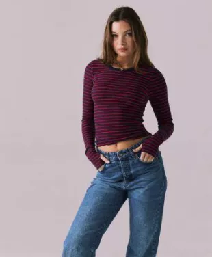 Moonlight Stripe Long Sleeve