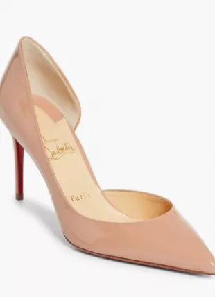 Iriza Pointed Toe Half d'Orsay Pump