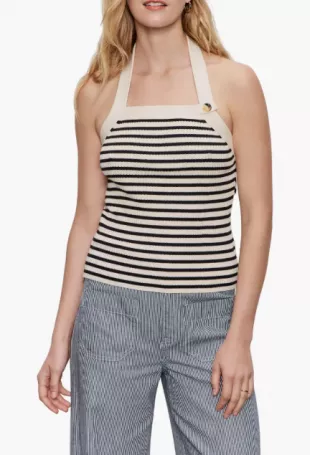 Sunkissed Rib Halter Top