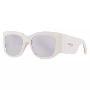 Diornuit S1I Smoke Mirror Square Ladies Sunglasses