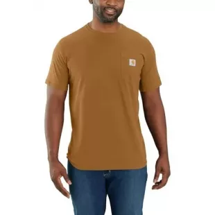 Force Relaxed Fit Midweight Short-Sleeve Pocket T-Shirt