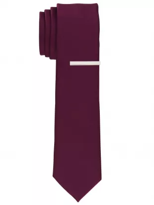 Sateen Slim Tie